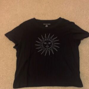 American Eagle Outfitters Black T-Shirt